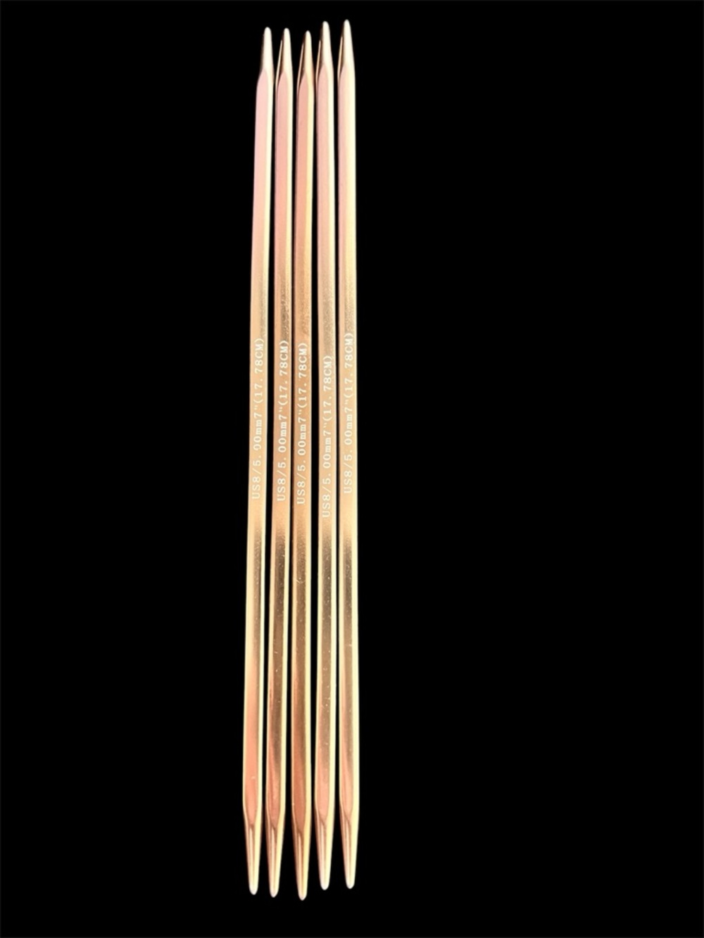 Kollage Square Double Pointed Knitting Needles US 8 / 5.0 mm 7”